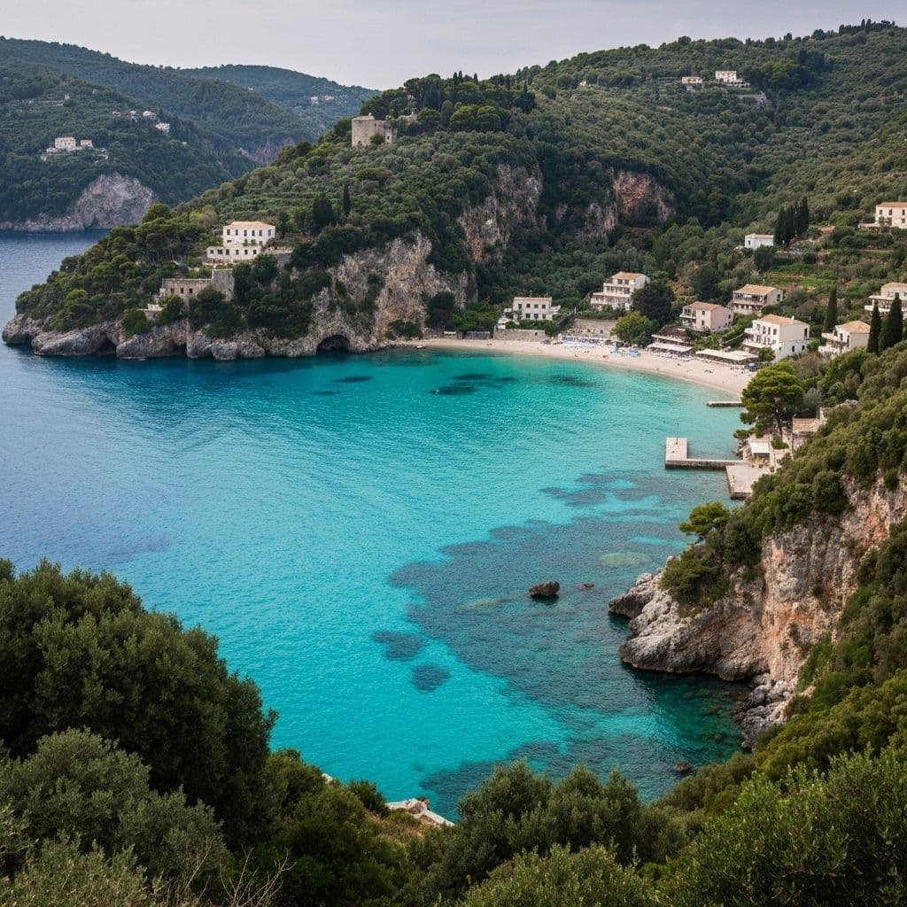 Beautiful Corfu in May