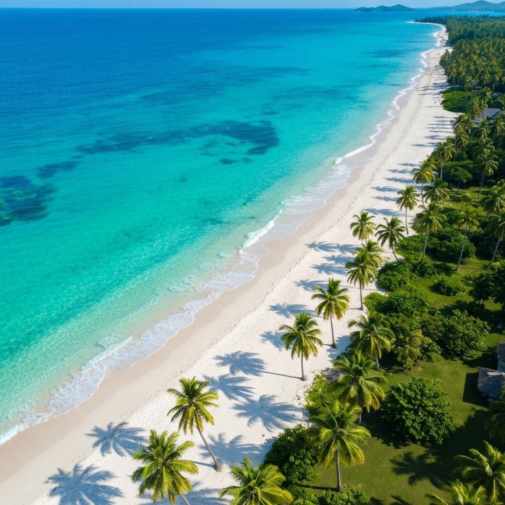 Tropical beach paradise